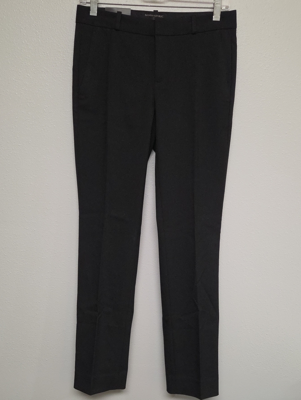 Banana Republic Black Slim Tailored Trousers